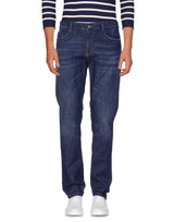 Bikkembergs Dark Blue Cotton Men Jeans