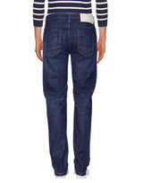 Bikkembergs Dark Blue Cotton Men Jeans