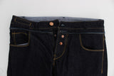 Acht Blue Cotton Regular Straight Fit Jeans