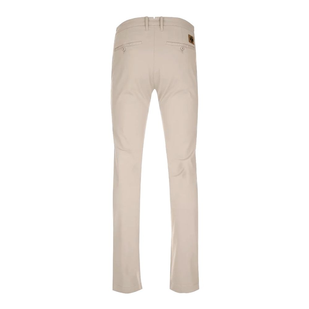 Jacob Cohen Beige Cotton Chino Trousers – Slim Fit Elegance
