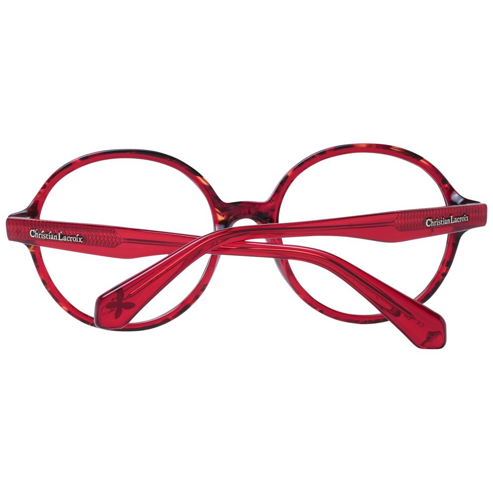 Christian Lacroix Red Women Glasses Frame
