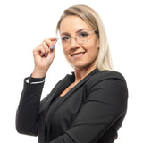 Maje Pink Metal Glasses (Frames)