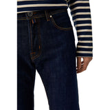 Jacob Cohen Blue Cotton Men Jeans