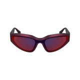 Karl Lagerfeld Red Injected Sunglasses