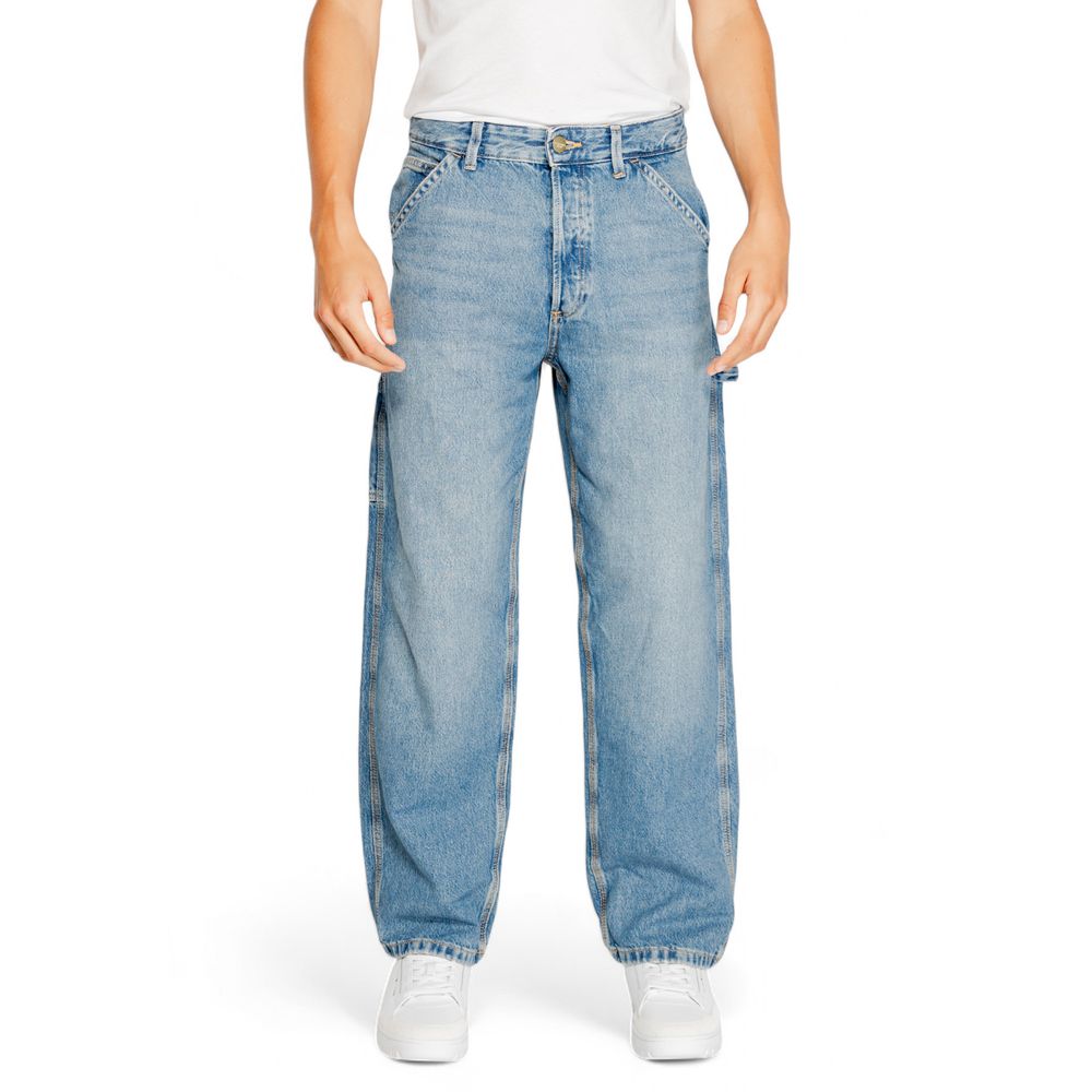 Jack Jones Jack Jones Blue Cotton Relaxed Fit Jean (Waist & Length Size: W29 | L32, nan: nan, nan: nan)