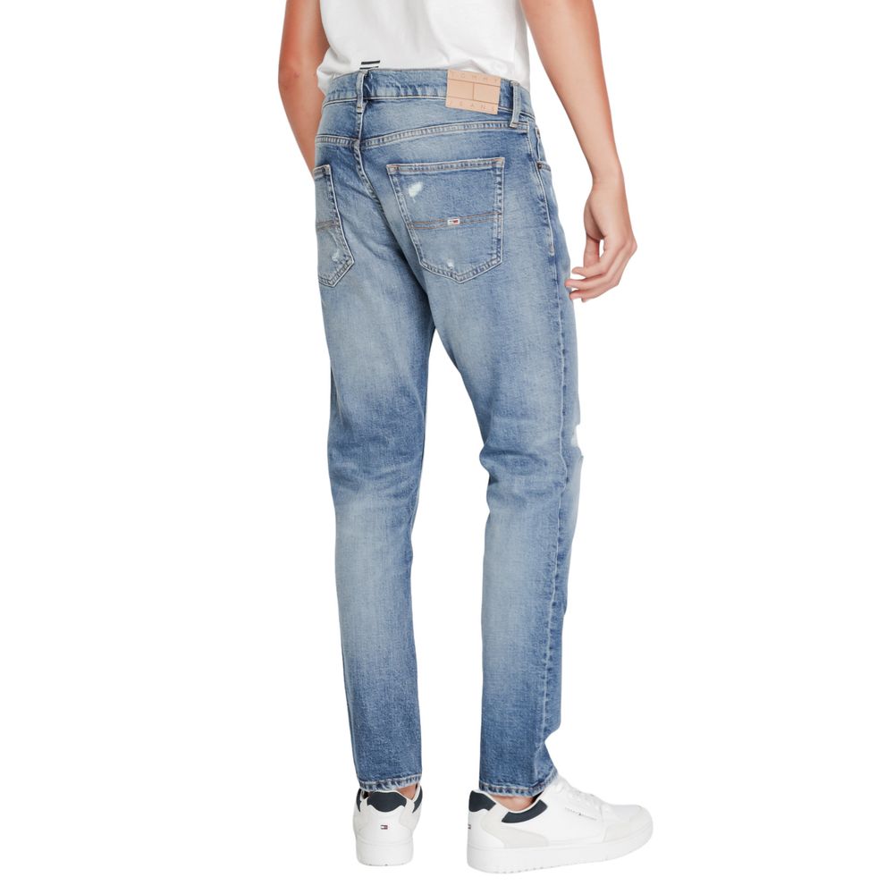 Tommy Hilfiger Jeans Blue Cotton Slim Fit Jeans