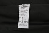 Dolce & Gabbana Black STAFF Cotton Striped Vest