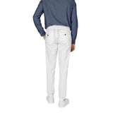 Antony Morato Cream Cotton Skinny Pants