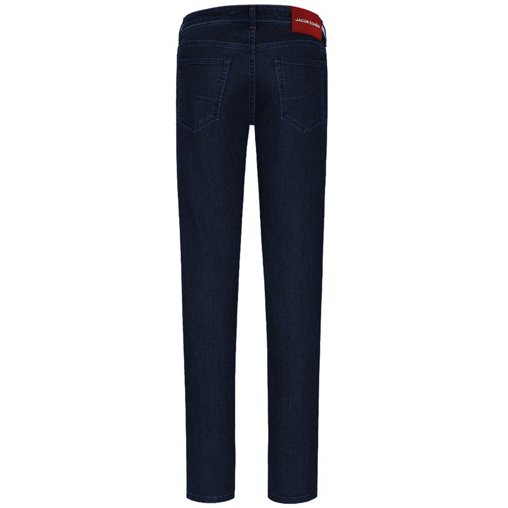 Jacob Cohen Blue Cotton Men Regular Fit Jean