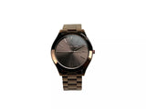 Michael Kors Slim Runway Brown Stainless Steel Watch MK3418 NO BOX