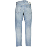 Calvin Klein Blue Cotton Men Jeans