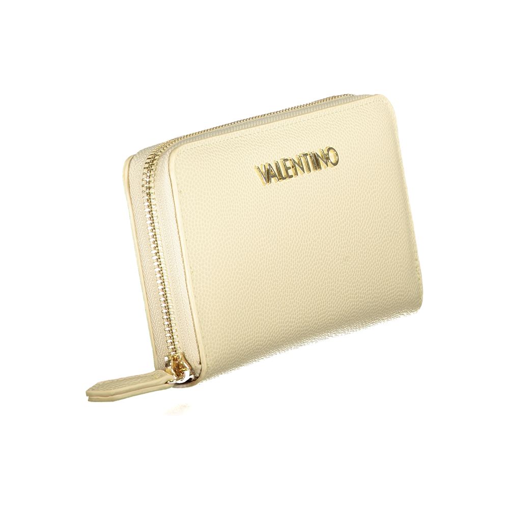 Mario Valentino Beige Polyethylene Wallet