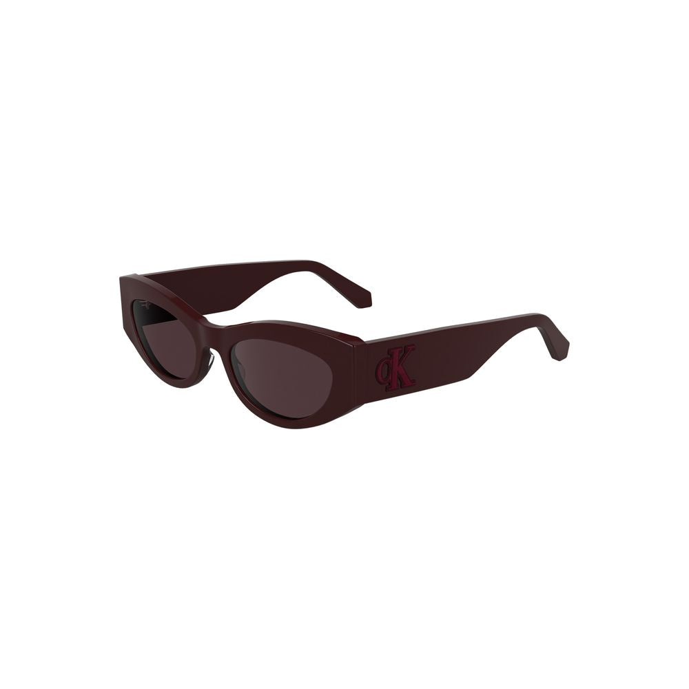 Calvin Klein Red Acetate Women Sunglasses
