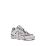 Axel Arigato White Calf Leather Bos Taurus Low Top Sneakers