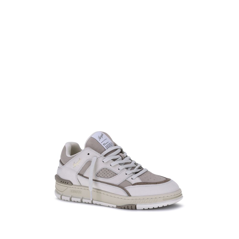 Axel Arigato White Calf Leather Bos Taurus Low Top Sneakers