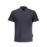 Napapijri Napapijri Blue Cotton Men Polo Shirt (Italian Size MEN: S, nan: nan, nan: nan)