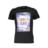 Cavalli Class Cavalli Class Black Cotton Men T-Shirt (Italian Size MEN: L, nan: nan, nan: nan)