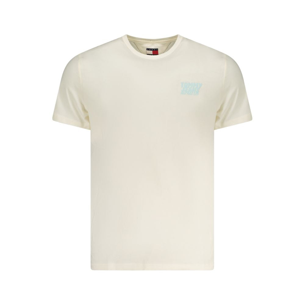 Tommy Hilfiger Tommy Hilfiger Beige Cotton Men T-Shirt (Italian Size MEN: S, nan: nan, nan: nan)