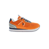 U.S. POLO ASSN. U.S. POLO ASSN. Orange Polyester Men Sneaker (Shoe Size Men: EU43/US10, nan: nan, nan: nan)