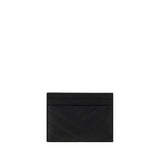 Saint Laurent Black Calf Leather Bos Taurus Cardholder