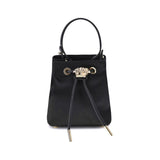 Versace Black Viscose Shoulder Bag