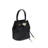 Versace Black Viscose Shoulder Bag