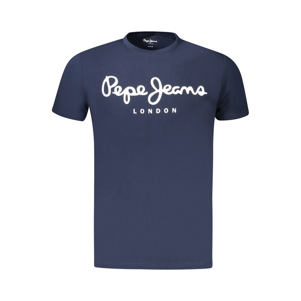 Pepe Jeans Pepe Jeans Blue Cotton Men T-Shirt (Italian Size MEN: XL, nan: nan, nan: nan)
