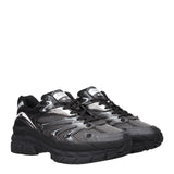Valentino Garavani Black Fabric Athletic Sneakers