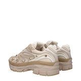Valentino Garavani Beige Fabric Low Top Sneakers