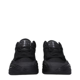 Givenchy Black Fabric Low Top Sneakers
