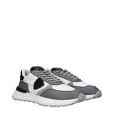 Philippe Model White Fabric Athletic Sneakers