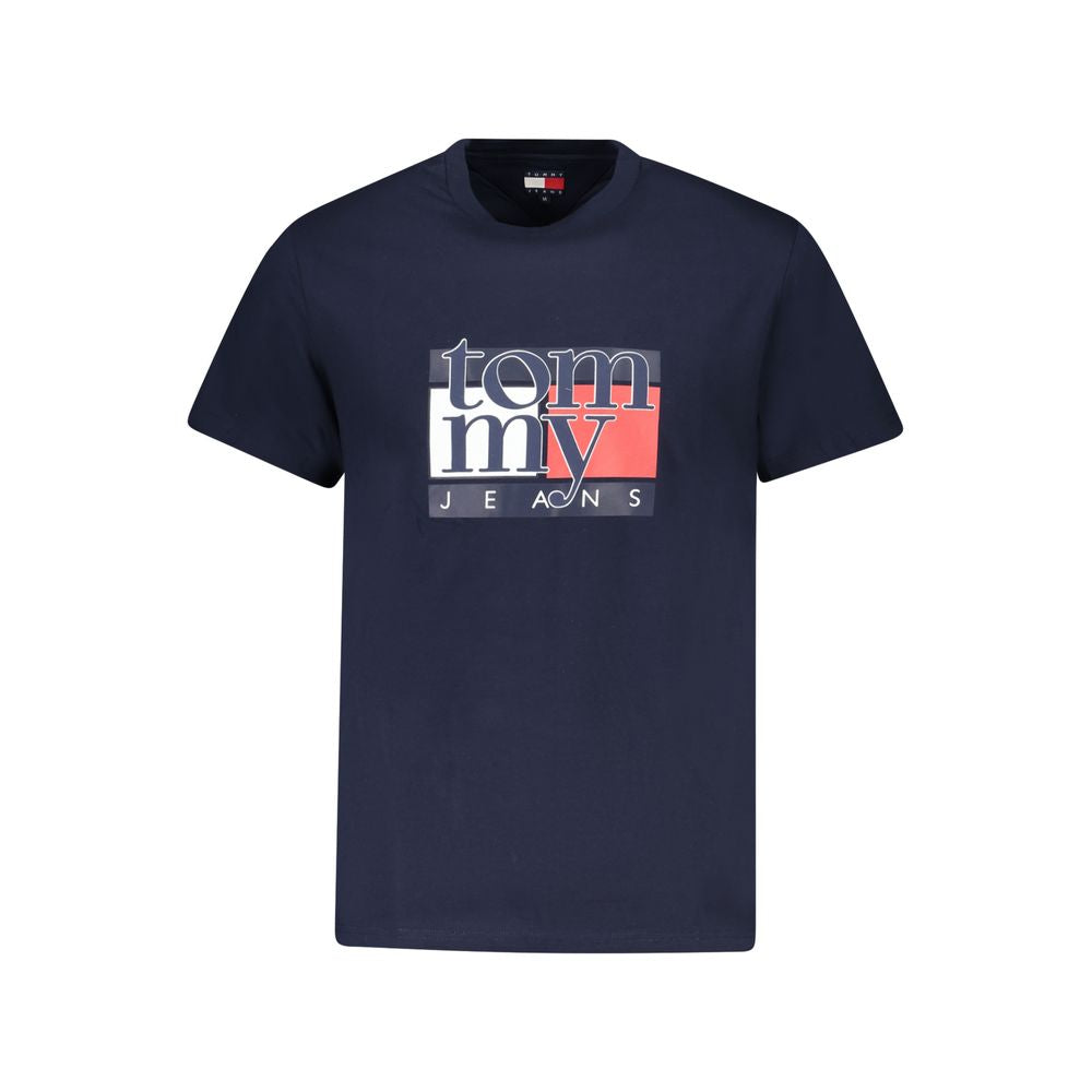 Tommy Hilfiger Tommy Hilfiger Blue Cotton Men T-Shirt (Italian Size MEN: S, nan: nan, nan: nan)