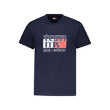 Tommy Hilfiger Tommy Hilfiger Blue Cotton Men T-Shirt (Italian Size MEN: S, nan: nan, nan: nan)