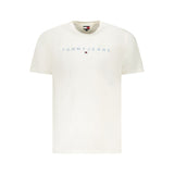 Tommy Hilfiger Tommy Hilfiger White Cotton Men T-Shirt (Italian Size MEN: S, nan: nan, nan: nan)