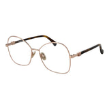 Max Mara Rose Gold Metal Glasses (Frames)