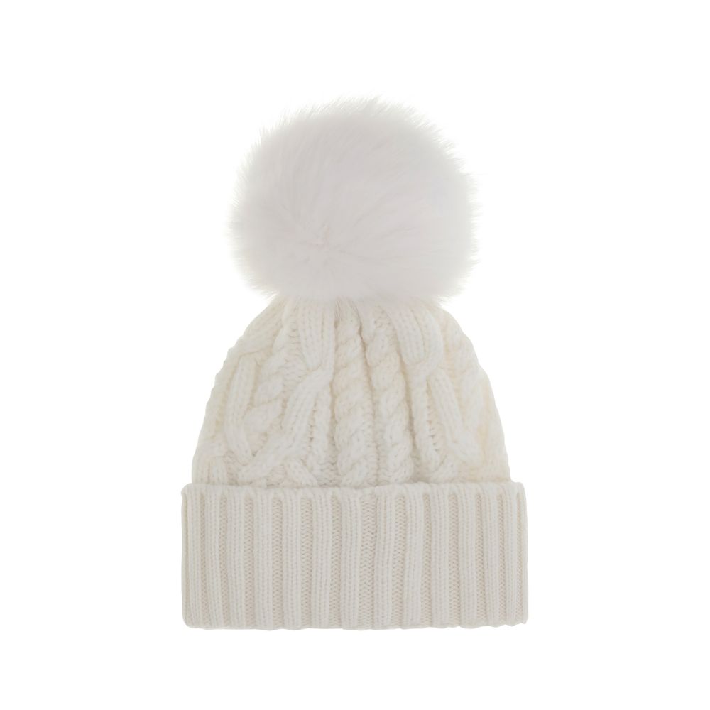 Moncler Cashmere blend Hat with pom-pon