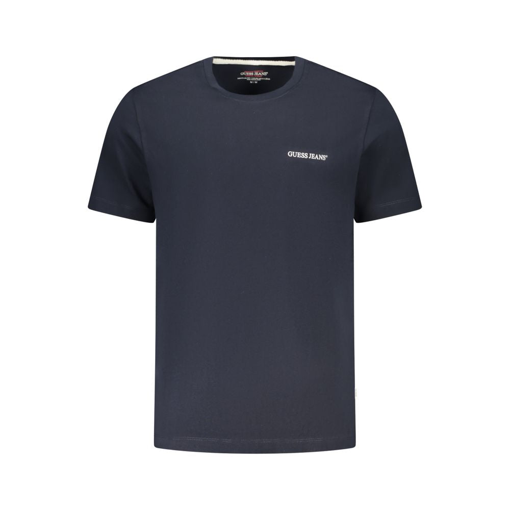 Guess Jeans Guess Jeans Blue Cotton Men T-Shirt (Italian Size MEN: S, nan: nan, nan: nan)