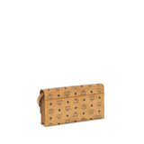 MCM Beige Fabric Wallet