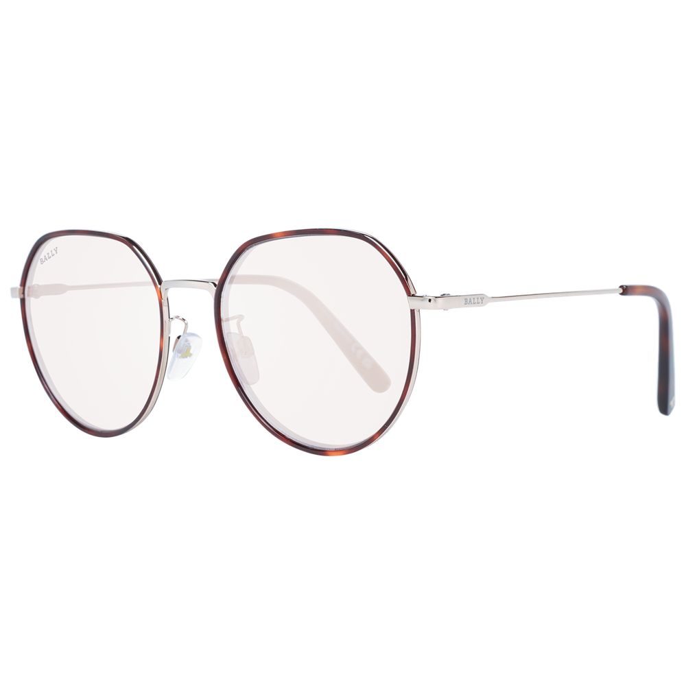 Bally Brown Metal Sunglasses