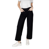 Street One Black Viscose Casual Pants