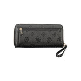 Guess Jeans Black Polyethylene Women Wallet