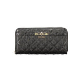 Guess Jeans Black Polyethylene Women Wallet