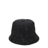 Palm Angels Black Cotton Bucket Hat