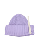 Jacquemus Purple Cotton Beanie