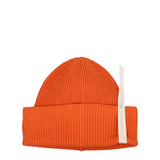 Jacquemus Orange Cotton Beanie