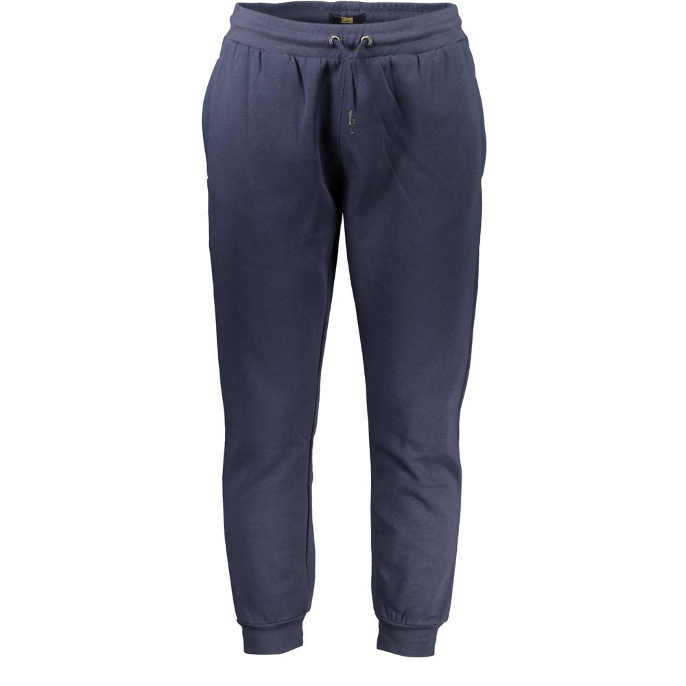 Cavalli Class Cavalli Class Blue Cotton Pant (Italian Size MEN: S, nan: nan, nan: nan)