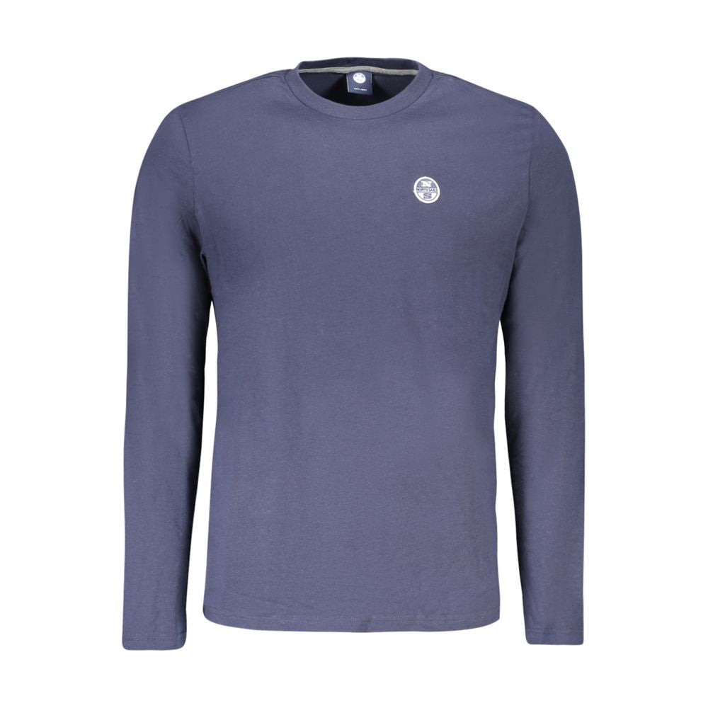 North Sails North Sails Blue Cotton T-Shirt (Italian Size MEN: S, nan: nan, nan: nan)