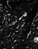 Dolce & Gabbana Black Cut Out A-line Sheath Mini Dress