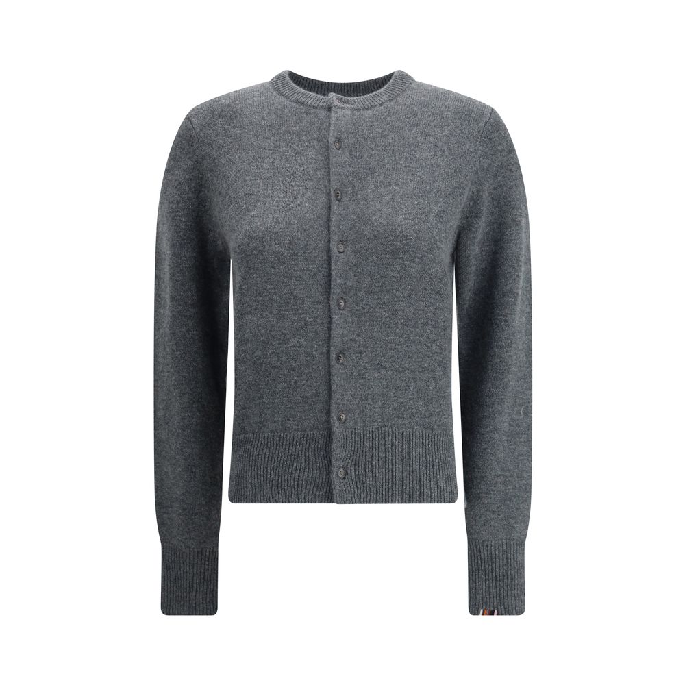 Extreme Cashmere Gray Cashmere Cardigan