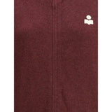 Marant Etoile Bordeaux Cotton Cardigan